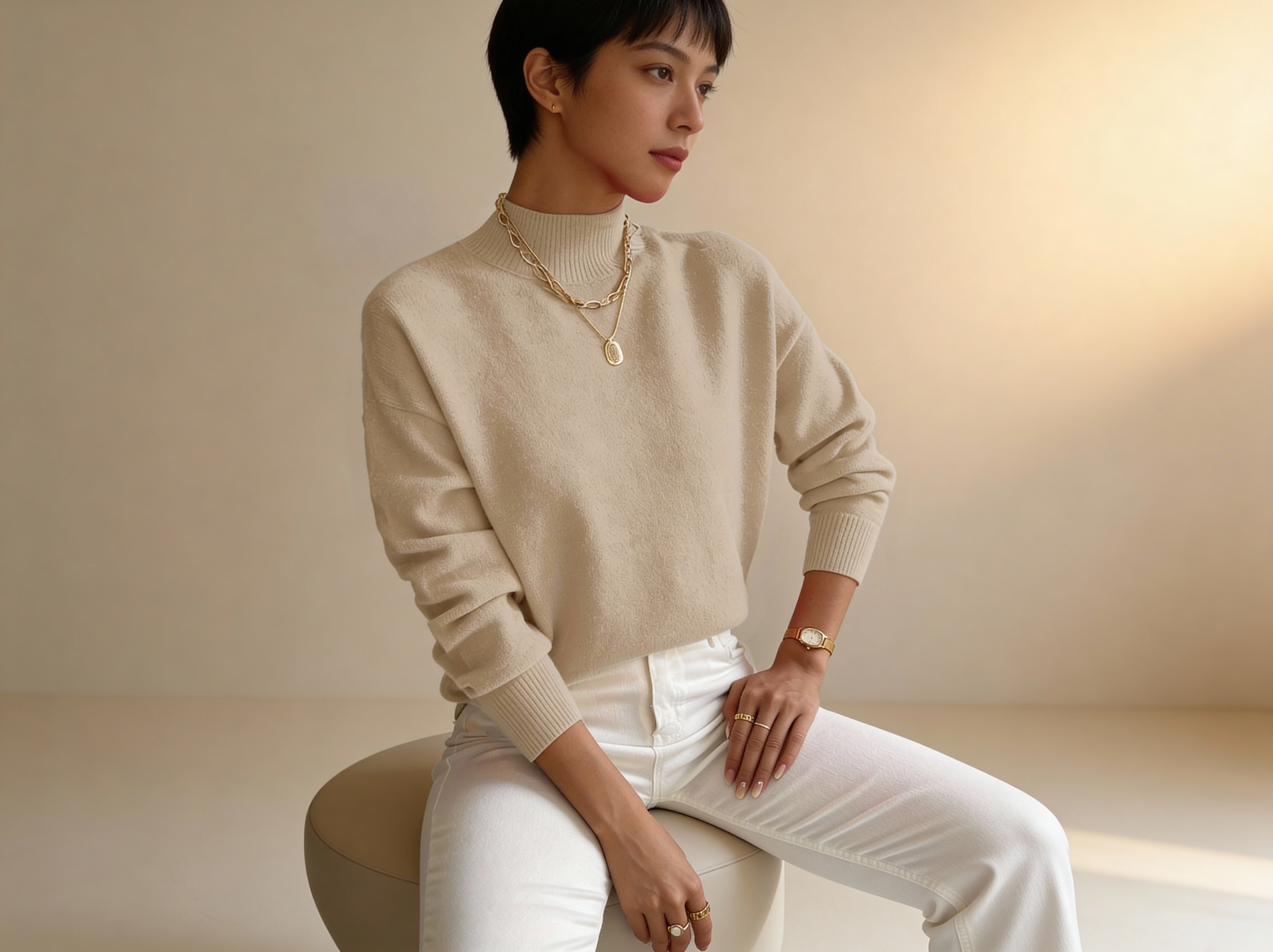 Beige / 3XL